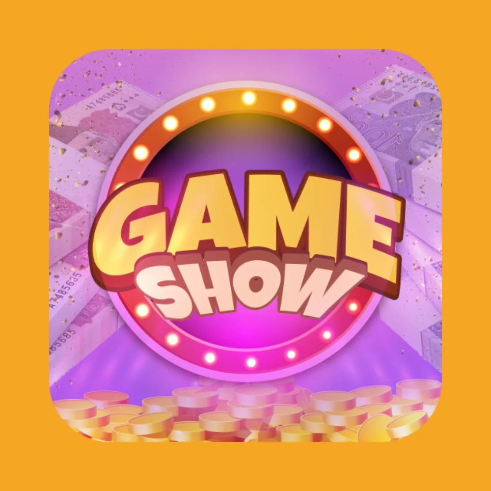 Game show wheel and host representing live casino game shows on CricBet99